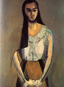 Henri Emile Benoit Matisse : the italian woman